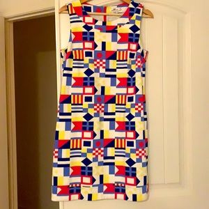 Vineyard vines beautiful summer cotton Pique flag dress